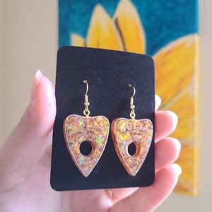 Planchette Resin Earrings