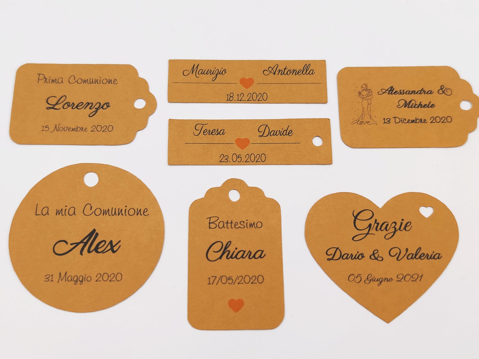 Etichette adesive personalizzate - rotonde da 5 cm - Stampe per fotografi