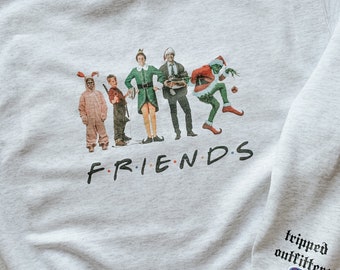 Friends Christmas Movie Crewneck