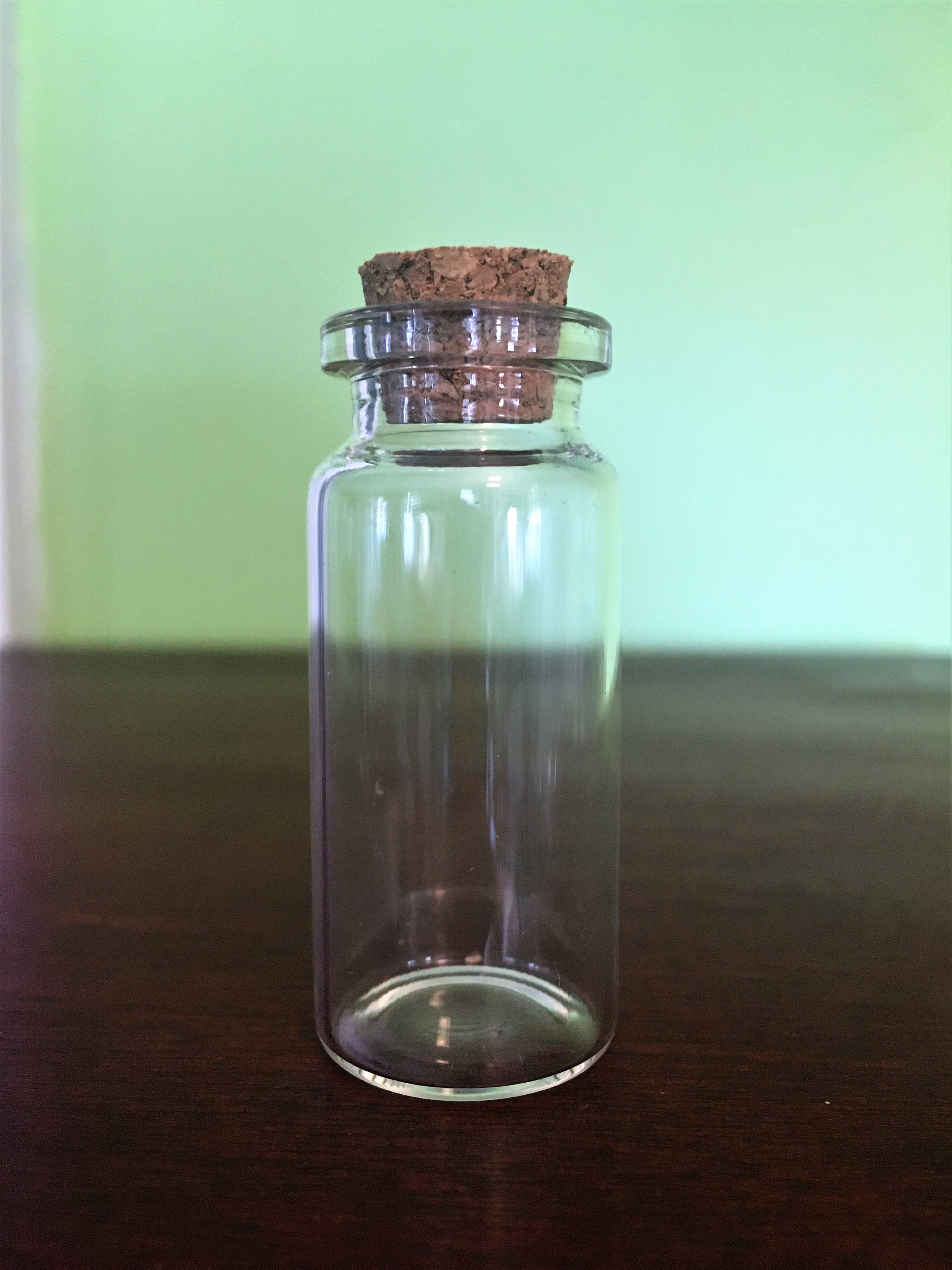 Empty Glass Bottle With Cork 10ml, 1 Piece Etsy UK