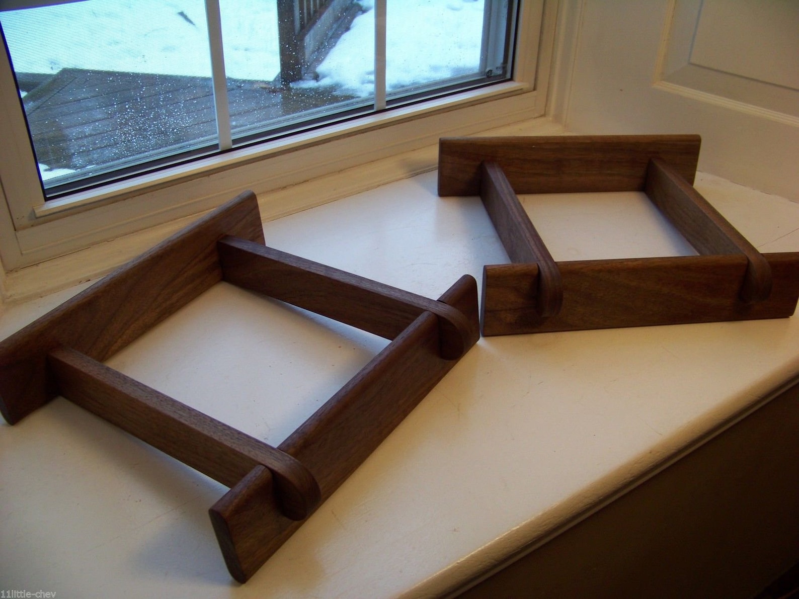 Klipsch Heresy I & II Speaker Stands Made of Solid Walnut Etsy