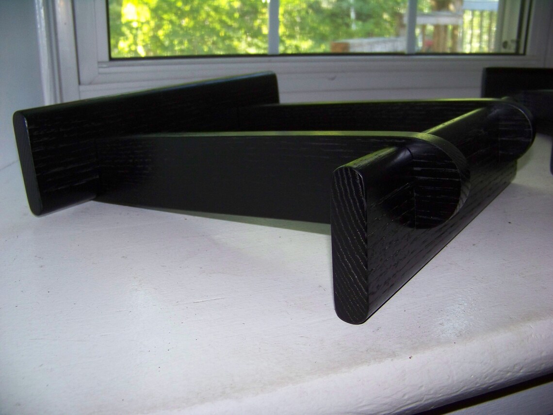 Black JBL L100 Century Speaker Stands made of Solid Hardwood Etsy