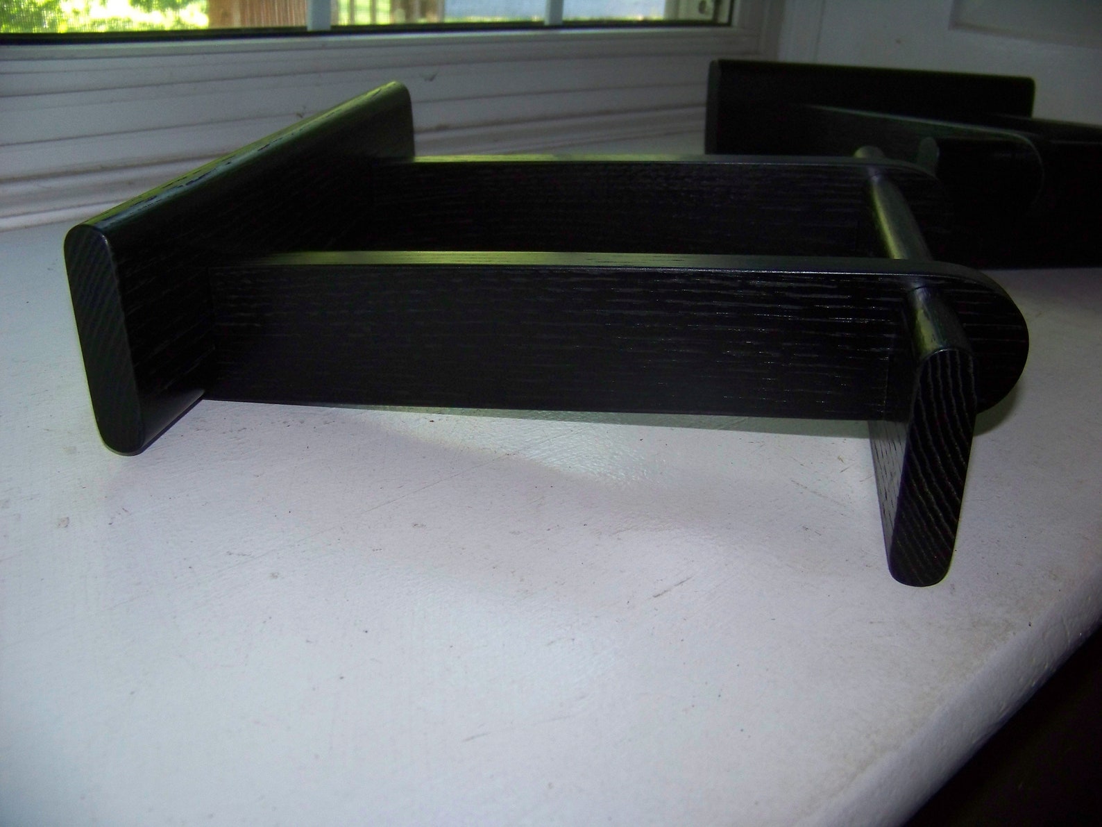 Black JBL L100 Century Speaker Stands made of Solid Hardwood Etsy