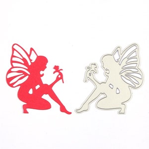 Fairy Butterfly Elf Metal Cutting Dies Stencil MD542