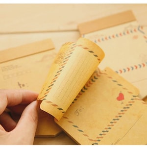Mini Envelopes Retro Vintage Kraft Paper Envelopes 45 pc. E406