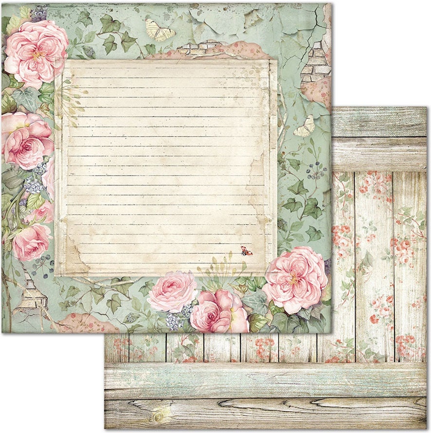 Stamperia Intl Paper Pads Alice Paper Pad - Stamperia: A Cherry On Top