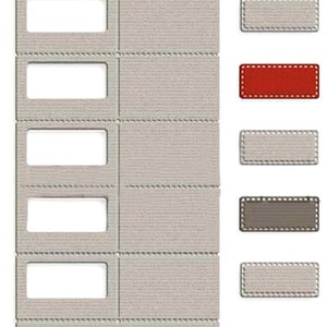 Metal Die - Color Swatch Tray with Window NEW DESIGN MD516
