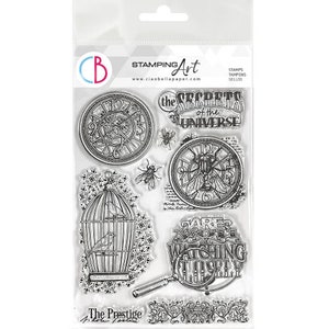 Ciao Bella Clear Stamp Set 6x8 Surveillez-vous de près?