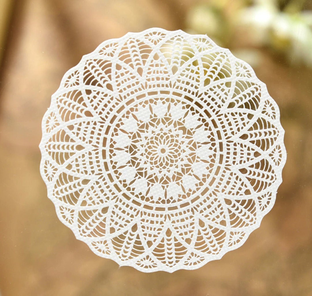 Paper Doily Pack 10 PC. Finely Detailed Paper Doilies. Etsy