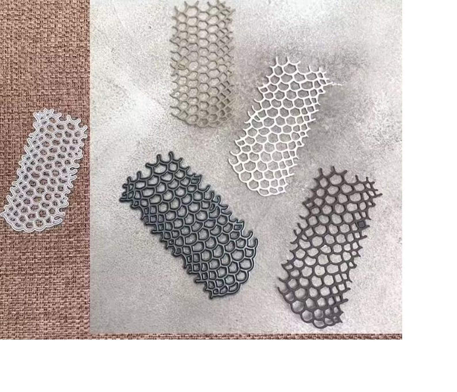 Fishnet Cutting Die Fish Net MD748 - Etsy