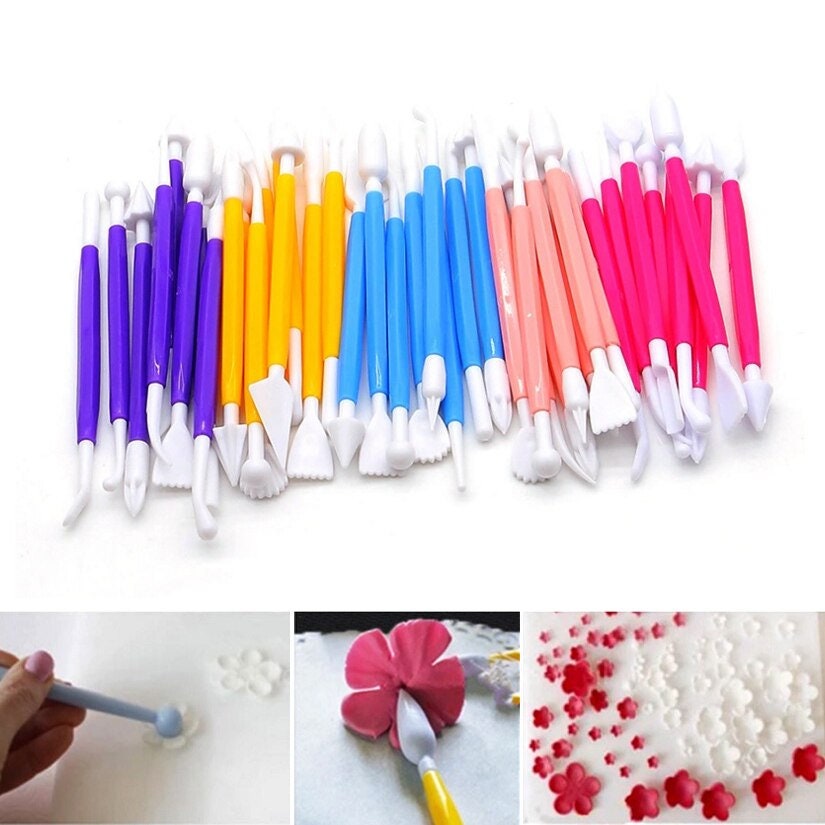 8 Pcs/set Sugar Craft Tools Fondant Cake Modelling 