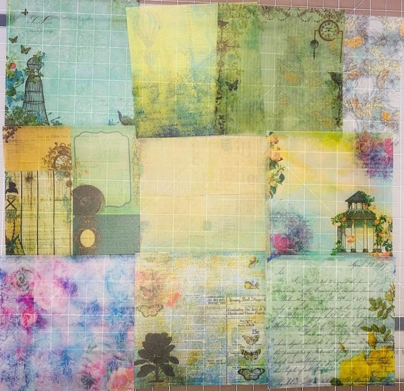 Vellum Sticker Sheet Pack. Each Pack Contains 10 Sheets 11 Etsy