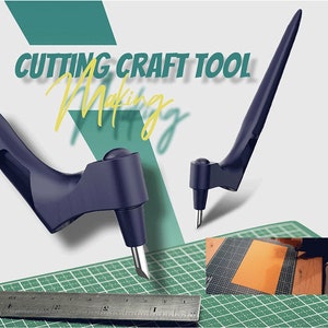 Herramientas de corte para manualidades con bolígrafo para tallar de mano de 360 grados