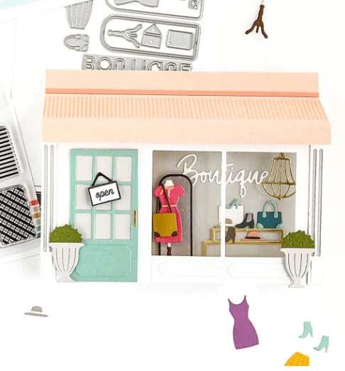 Pop-up Base Shop Boutique Store Strip Center Window MD788 - Etsy