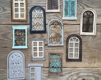 Metal Die - Windows. Set includes 4 pieces MD319