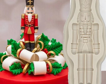 Christmas Nutcracker Soldier 3D Resin Silicone Mold MOL217