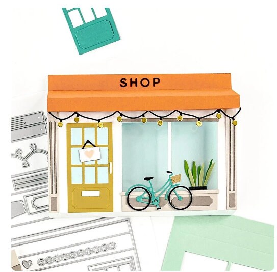 Pop-up Base Shop Boutique Store Strip Center Window MD788 - Etsy