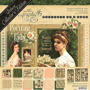 DISCONTINUED** Graphic 45 Portrait of a Lady Deluxe Collector&#39;s Edition, SC008019