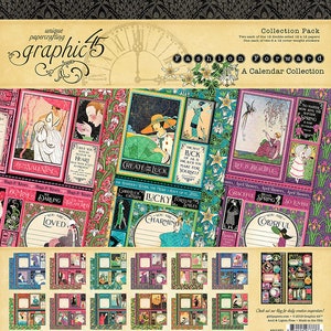 Stopgezet** Graphic 45 Fashion Forward Collection Pack 12"x 12"