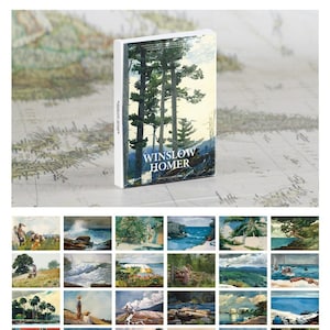 30 Postcards Art Museum Series Famous Artists English Postcards 30 Pc ...