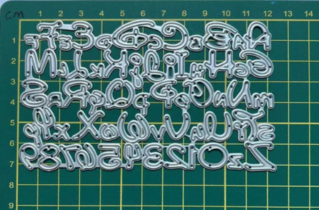 thumbnail image 2 of Lowercase Alphabet Metal Cutting Dies - For Card Making & Paper Crafts 2 of 4