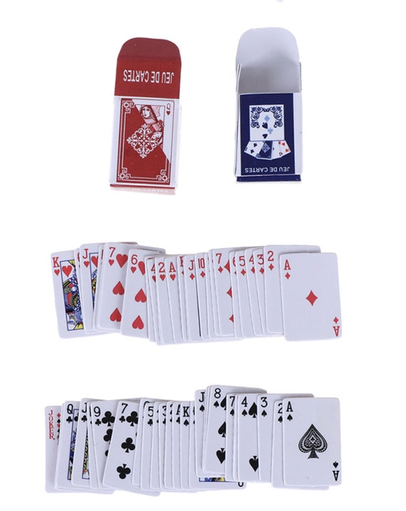 Mini Cartes à Jouer - Paquet de 2 