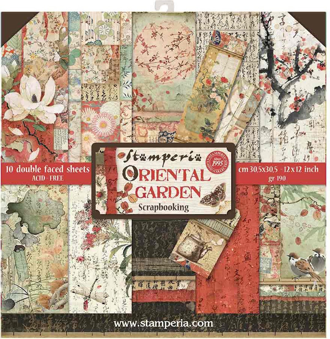 DISCONTINUED Stamperia Oriental Garden Double-sided Paper