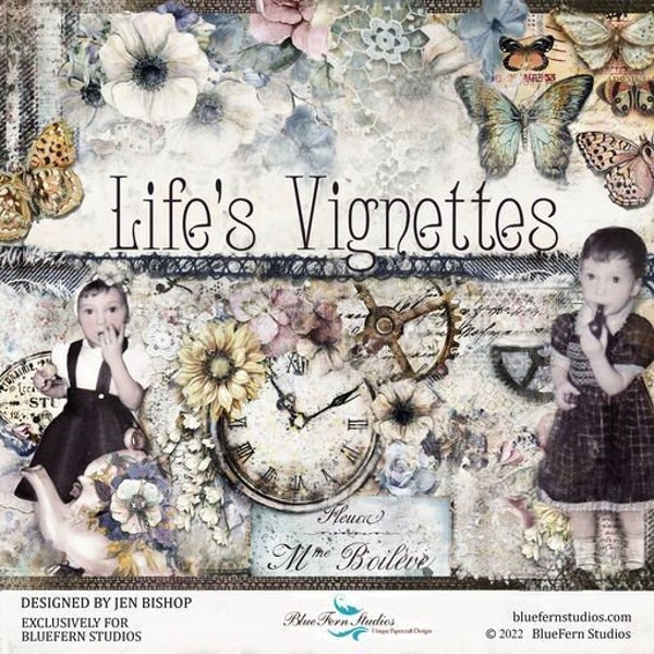 Life's Vignettes 12x12 Paper (10 sheets) - Catalogue