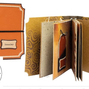 Agenda-journal Matrices à découper en métal pour couverture de livre MD577