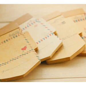 Mini Envelopes Retro Vintage Kraft Paper Envelopes 45 Pc. E406 - Etsy