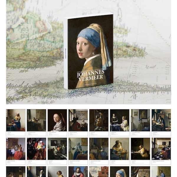 30 Postkarten Art Museum Serie berühmte Künstler Englische Postkarten 30 Stck.