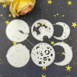 Fustelle in metallo Moon mezzaluna MD844