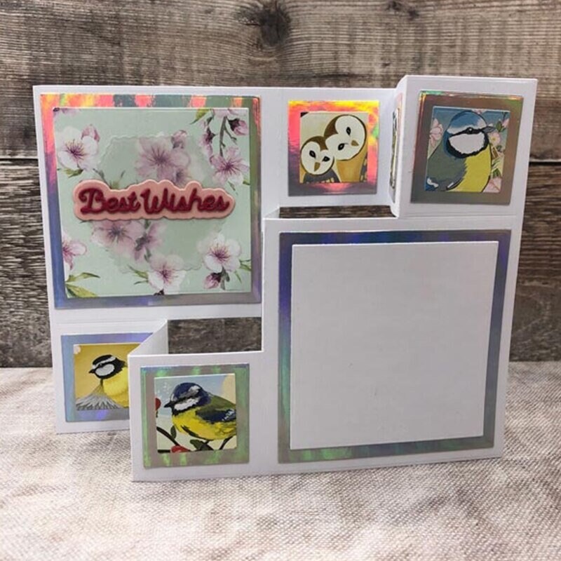 Metal Die Accordion Stepper Card Metal Cutting Dies MD556 Etsy UK