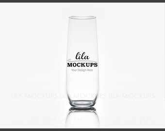 Download Champagne Flute Mockup Etsy