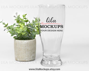 Download Beer Glass Mockup Etsy