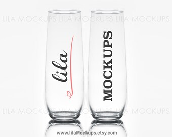 Download Champagne Mock Up Etsy