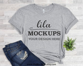 Download Heather Gray Tshirt Mockup Photo Heather Gray Blank Unbranded T Shirt Mock Up Photo Light Gray Shirt On Hanger Mockup Photo Color Art Collectibles Minyamarket Com