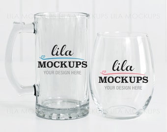 Beer Mug Mockup Etsy