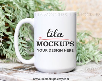 15 Oz Mug Mockup Etsy