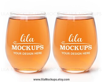 2 Glasses Mockup Etsy