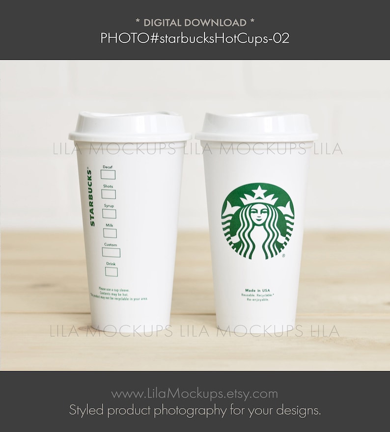 Download 16 oz Starbucks Reusable tumbler Cup MOCKUP PHOTO / photo ...