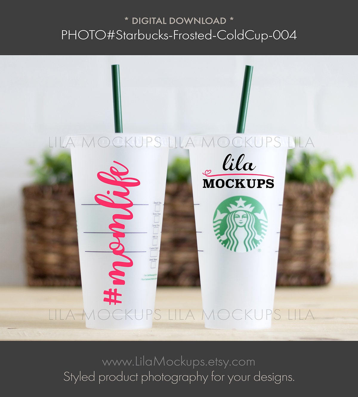 starbucks frosted reusable cup