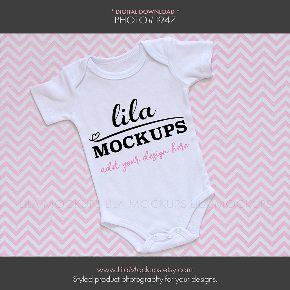 Baby Bodysuit Mockup Photo Baby Bodysuit Mockup Baby Etsy