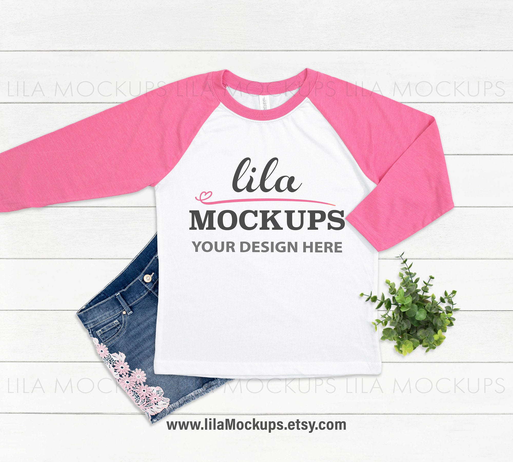 Download Next Level 3352 Hot Pink Youth 3/4 sleeve Reglan Tee ...