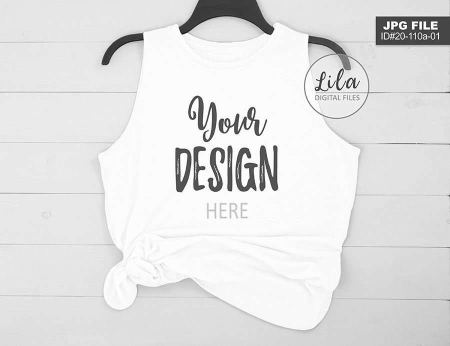 Download Blank gym shirt MOCKUP photo / WHITE Styled tshirt mock-up ...