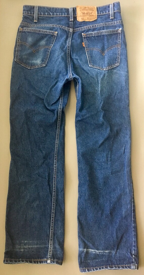 vintage levis 517 orange tab