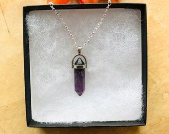 Amethyst Necklace,Gemstones Necklace