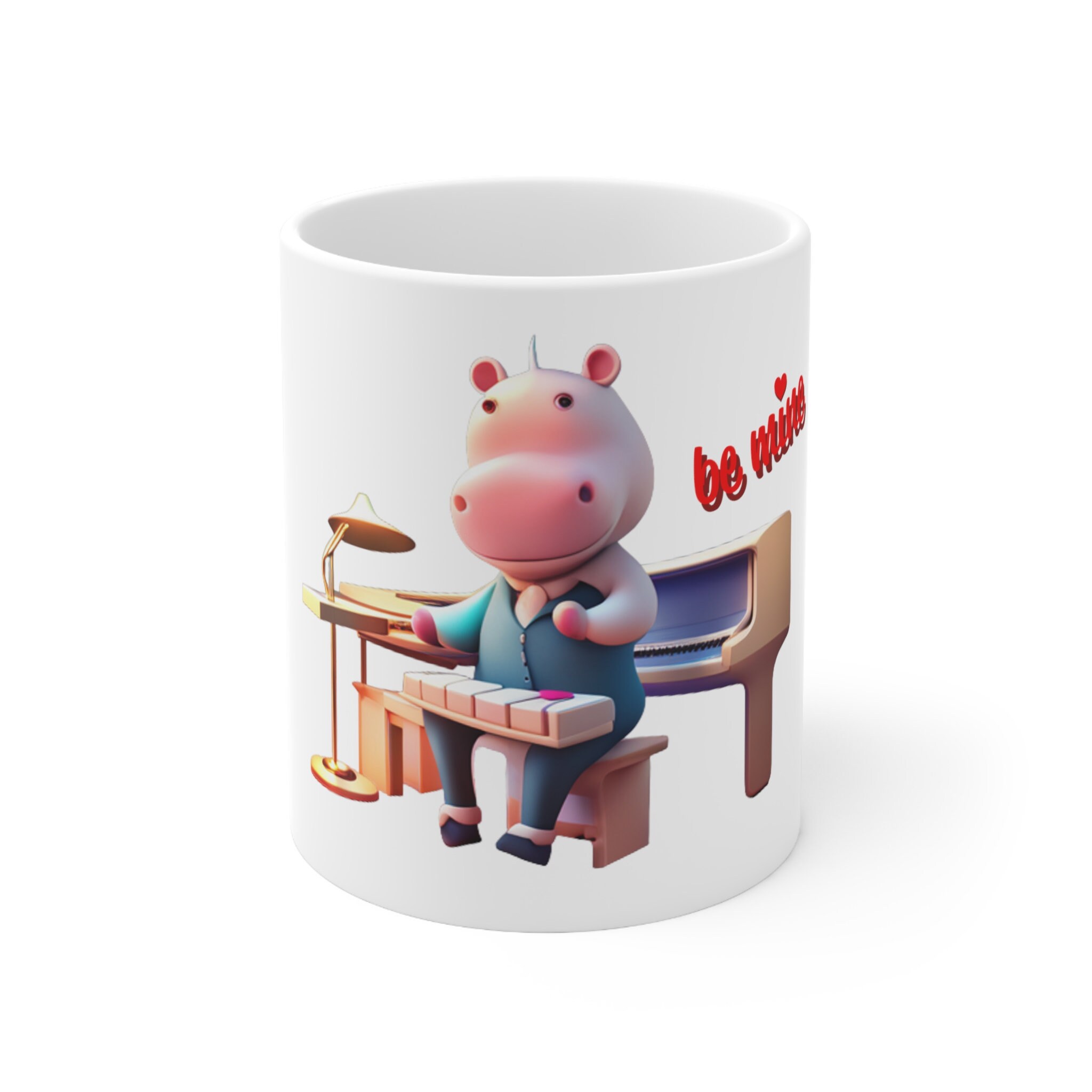 Be Mine Hippo Mug Etsy