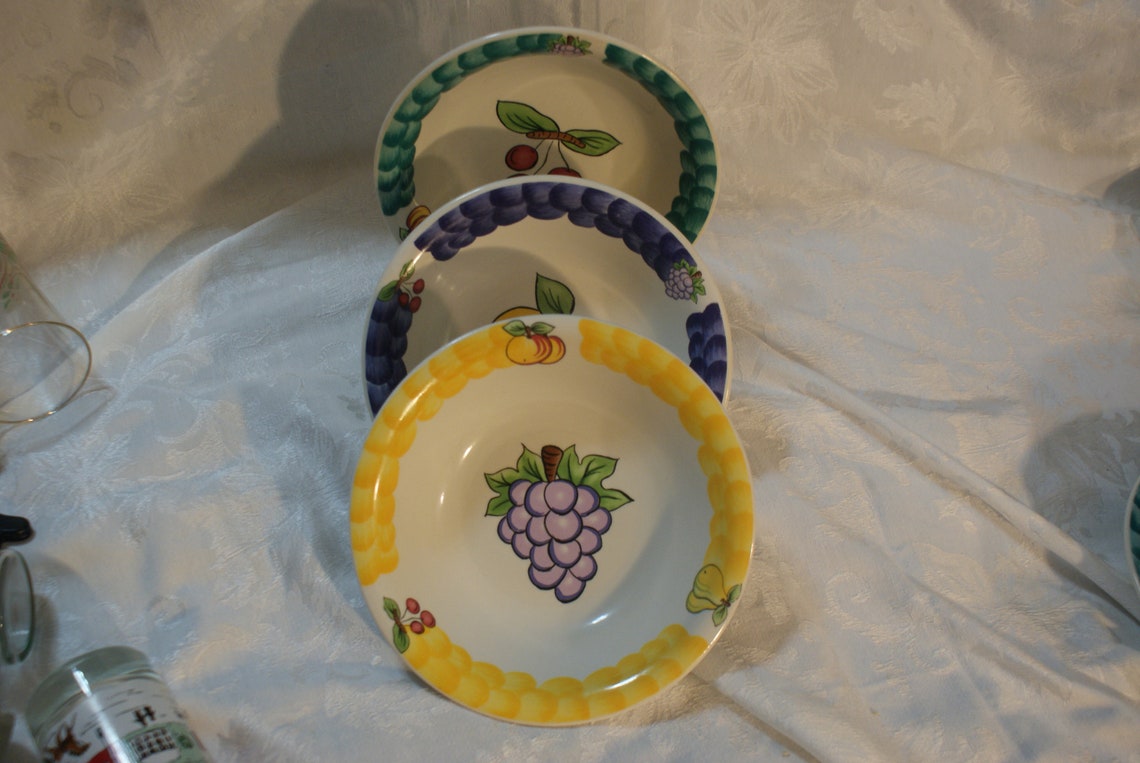 Tabletops Unlimited ITALIAN Fruit Bowls. China Dishwasher Etsy