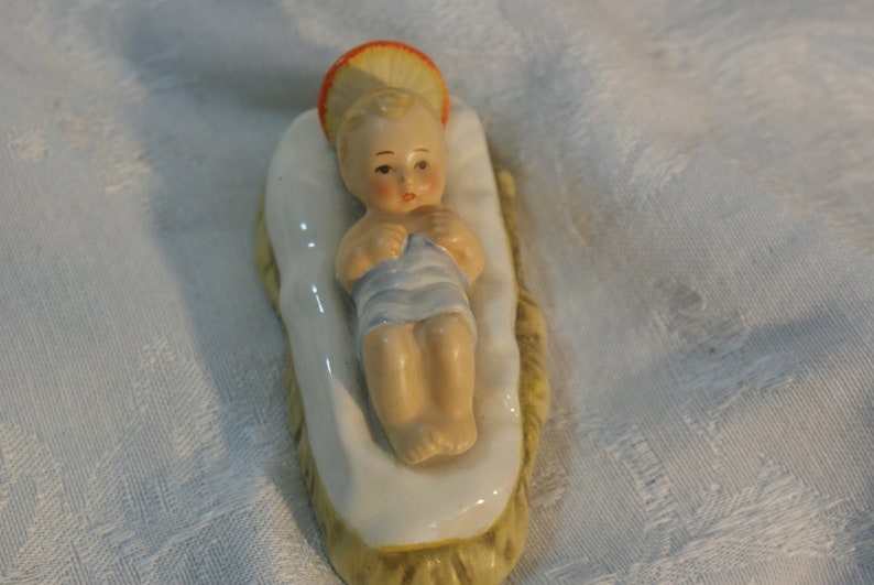 frisk Junior Bærecirkel Goebel Hummel Baby Jesus Angel Nativity Scene | Etsy